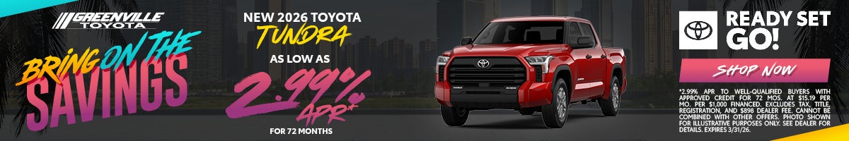 2026 Tundra Special APR